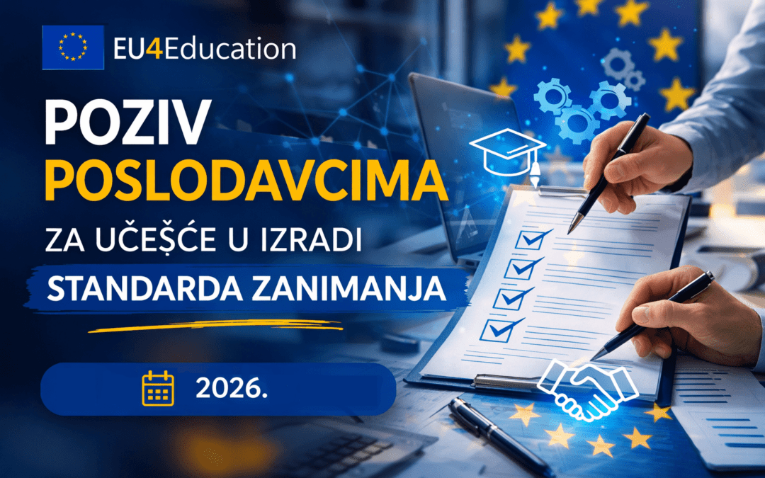 Poziv poslodavcima za učešće u izradi standarda zanimanja