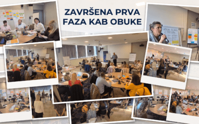 Završena prva faza KAB obuke – nastavnici su spremni za prvi dio pilot aktivnost u svojim školama